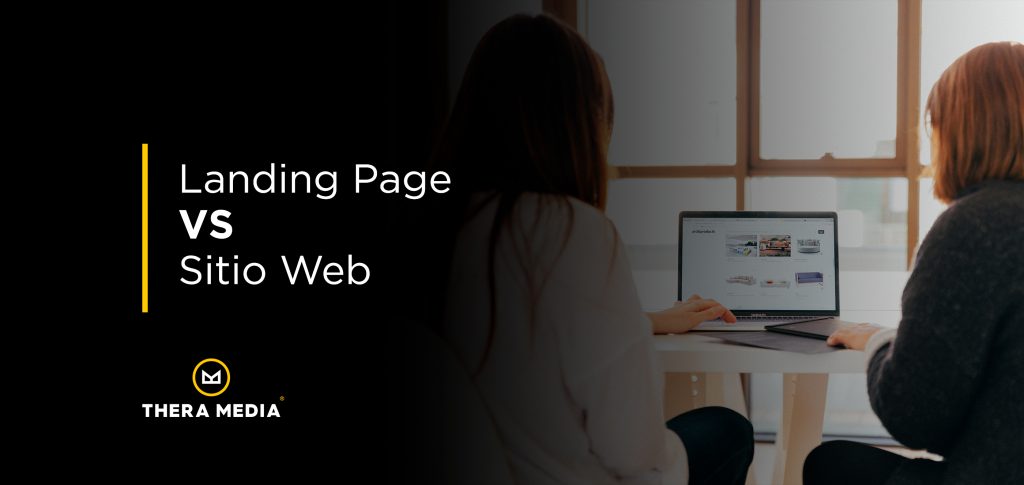 Landing Page VS Sitio Web